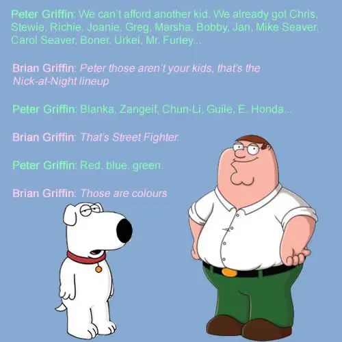 Peter Griffin, tokoh utama Family Guy