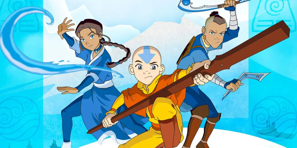 Avatar Aang dan teman-temannya beraksi