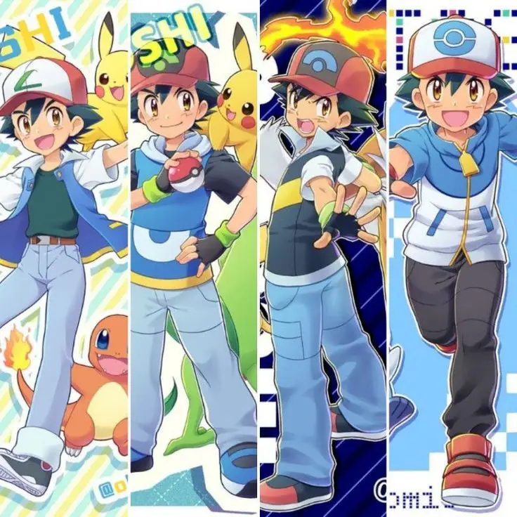 Perjalanan Ash Ketchum di Kanto