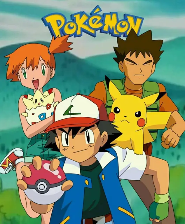 Ash Ketchum dan Pikachu dalam Pokemon Indigo League