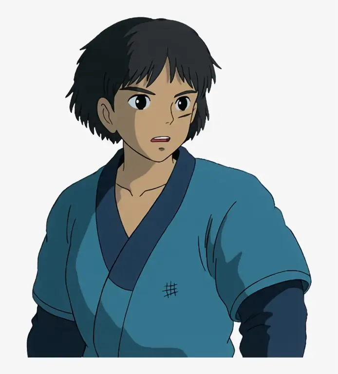 Ashitaka, karakter utama lainnya dari Princess Mononoke