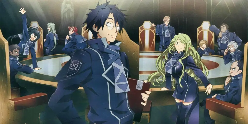 Peta dunia Elder Tale dalam anime Log Horizon