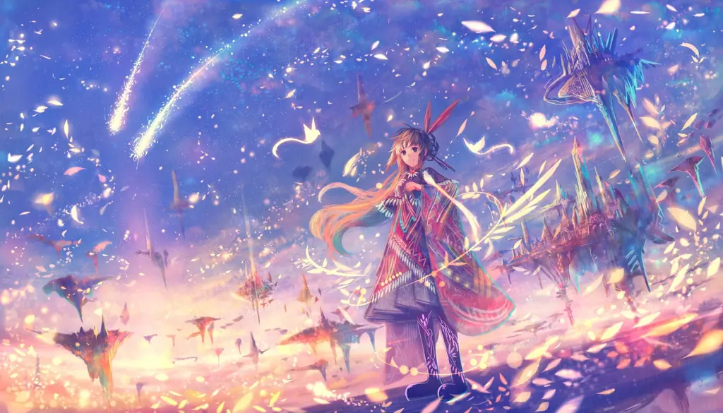 Petualangan di Dunia Fantasi Karakter Anime dalam Setting Fantasi