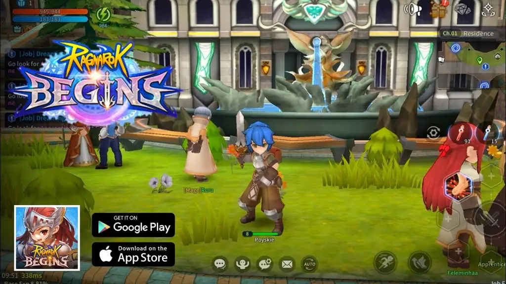 Gambar gameplay Ragnarok Online di Indonesia