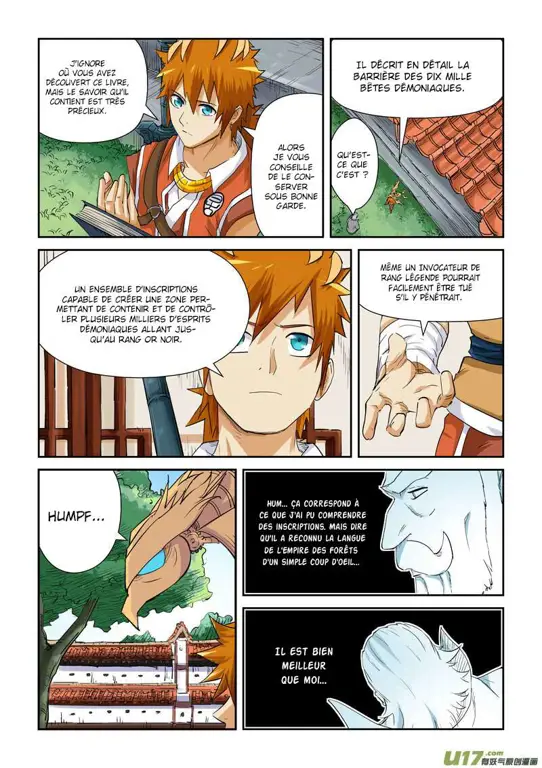 Peta dunia fantasi dalam komik Tales of Demons and Gods