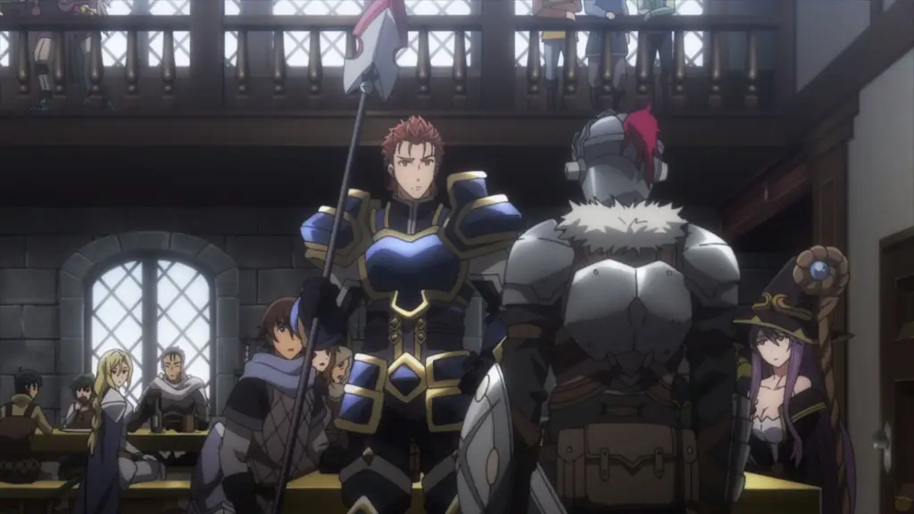 Sebuah kelompok petualang dalam anime Goblin Slayer