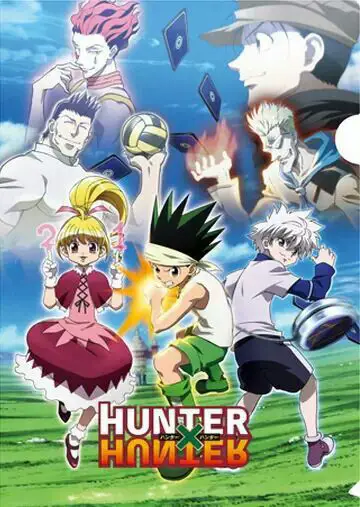 Gambar adegan seru dari Greed Island arc Hunter x Hunter