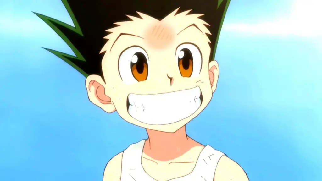 Petualangan Gon Freecs dalam Mencari Ayahnya Gambar Gon Freecs dalam anime Hunter x Hunter