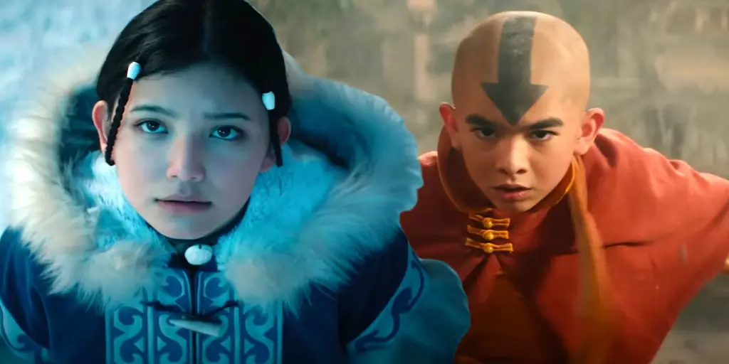 Gambar Katara dan Sokka dalam Avatar: The Last Airbender