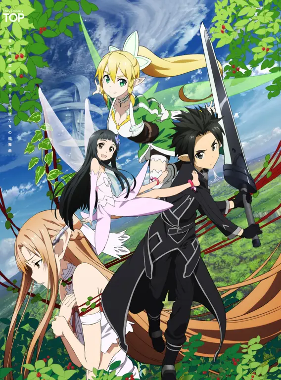 Kirito dan Asuna di Alfheim Online