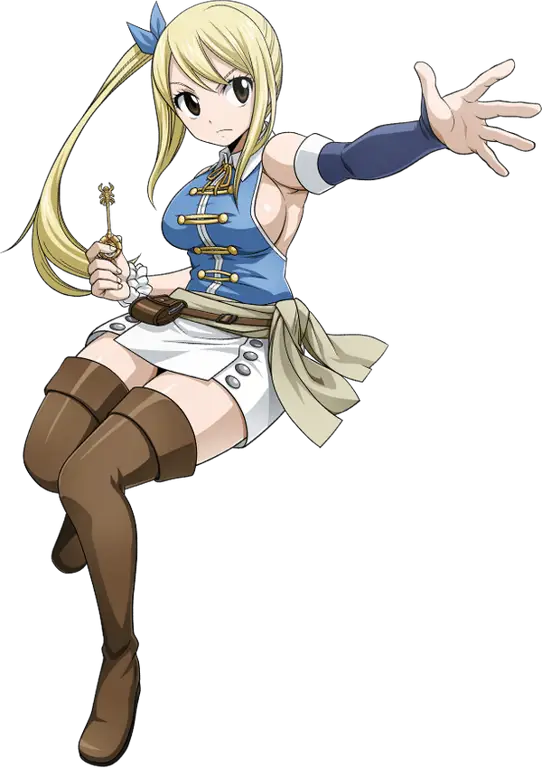 Lucy Heartfilia, salah satu tokoh utama Fairy Tail