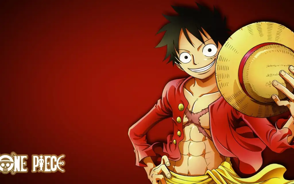 Gambar Monkey D. Luffy dari anime One Piece