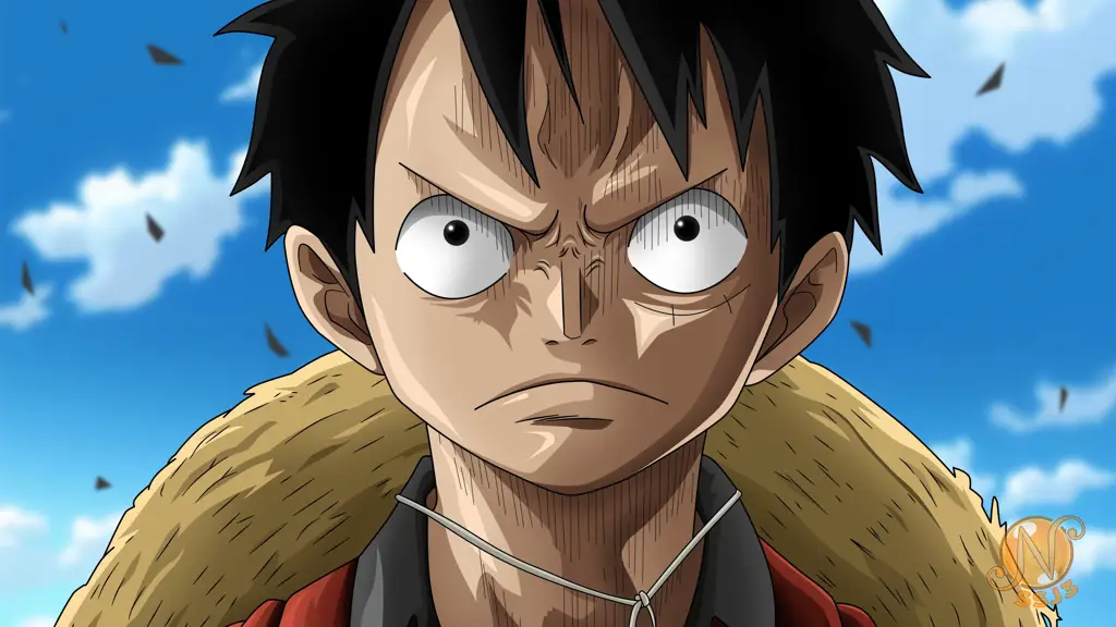 Gambar Monkey D. Luffy, karakter utama One Piece