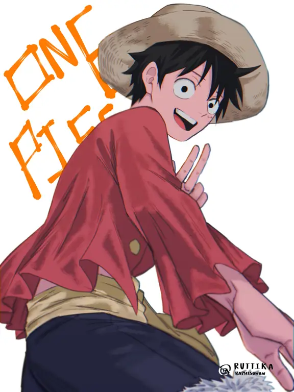 Gambar Monkey D. Luffy dari One Piece