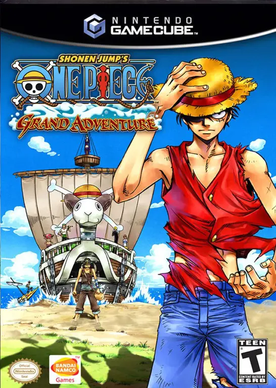 Gambar petualangan Luffy dan kru Topi Jerami