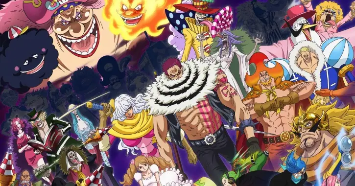 Ilustrasi alur cerita Whole Cake Island di One Piece