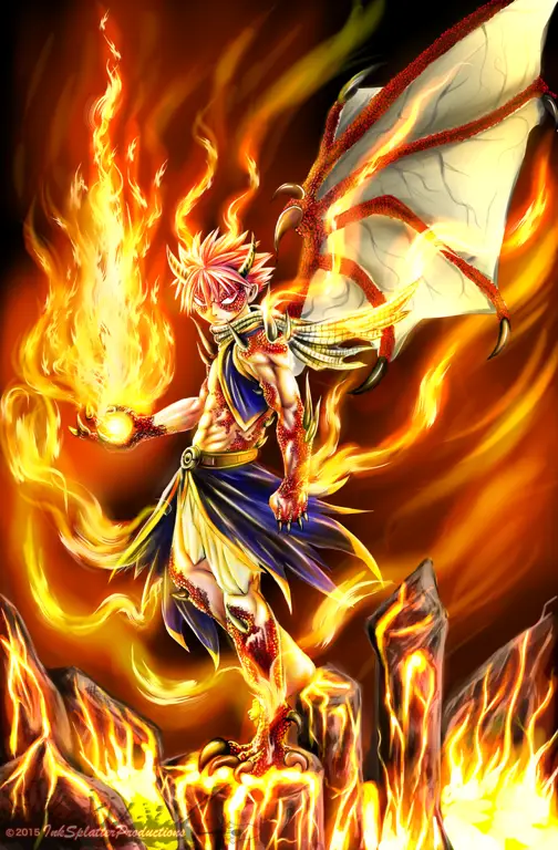 Gambar Natsu Dragneel dari Fairy Tail