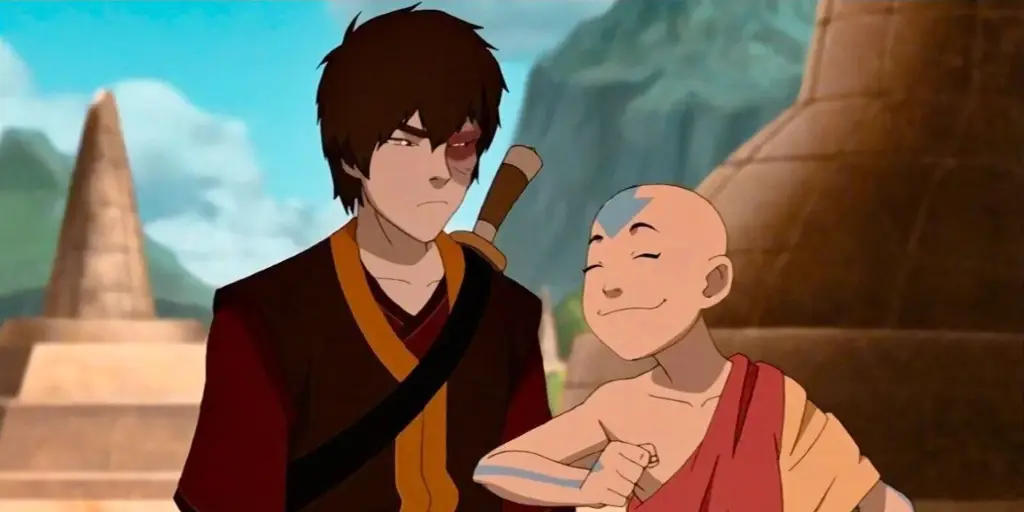 Avatar Aang dan teman-temannya beraksi