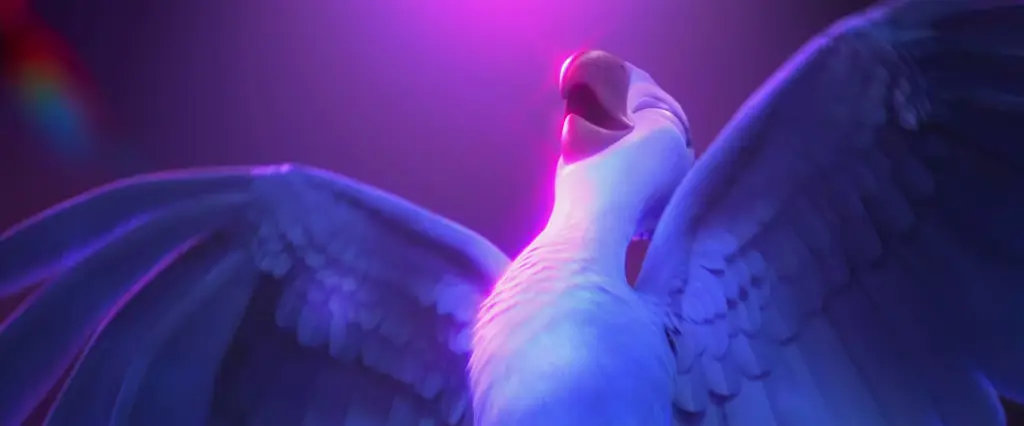 Gambar Blu dan Jewel dalam film Rio 2