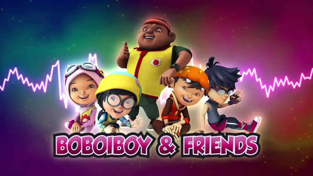 Boboiboy dan teman-temannya berpetualang