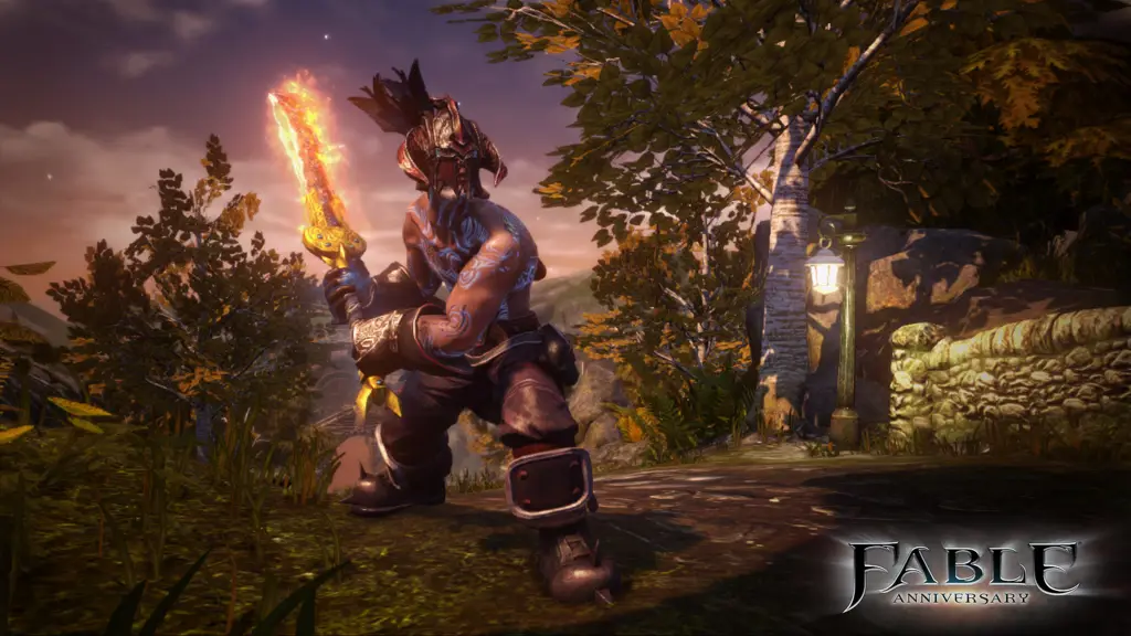 Cuplikan gambar gameplay Fable