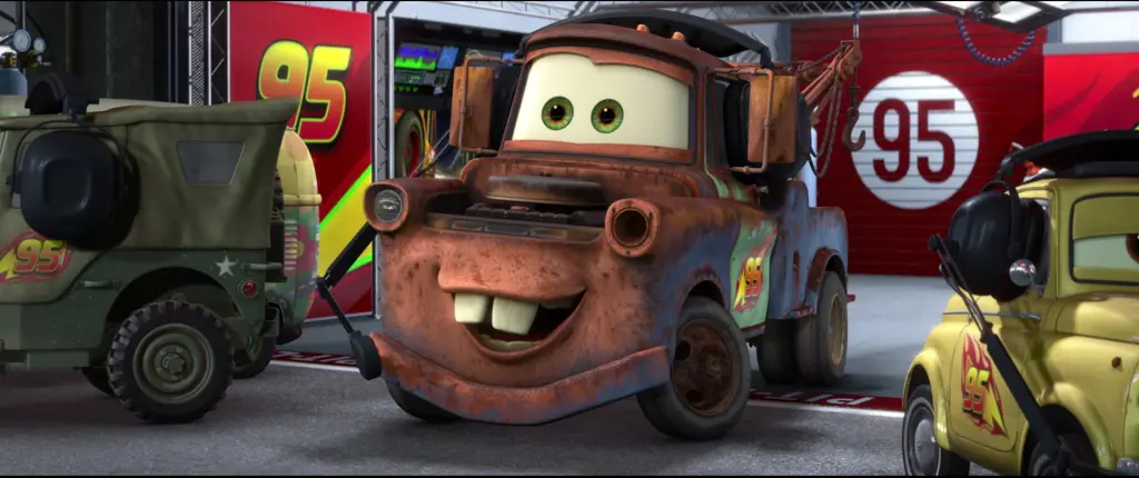 Mater dalam film Cars 2