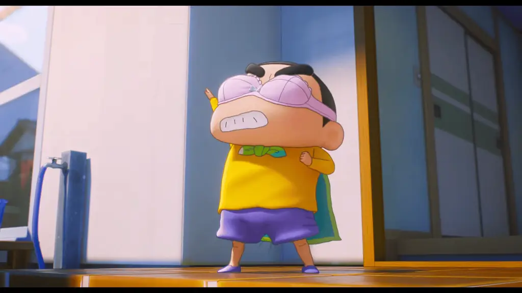 Gambar adegan aksi Shin Chan