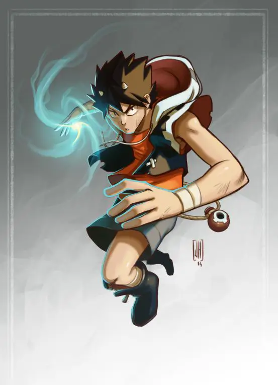 Gambar Seth, karakter utama Anime Radiant