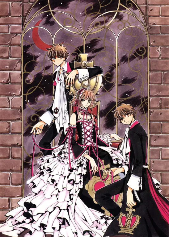 Gambar Syaoran dan Sakura dalam anime Tsubasa: Reservoir Chronicle