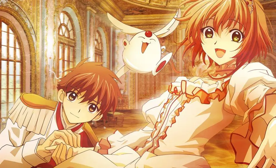 Gambar Syaoran dan Sakura dalam Tsubasa Reservoir Chronicle