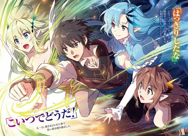 Petualangan Taichi dan Rin di dunia fantasi Adegan anime Isekai Cheat Magician