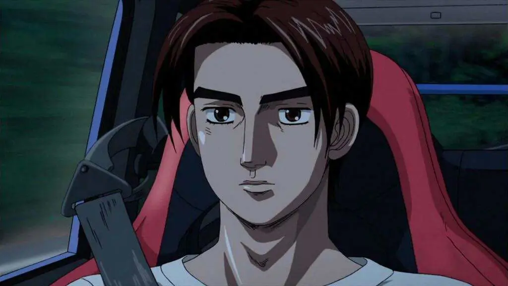 Gambar Takumi Fujiwara, tokoh utama Initial D