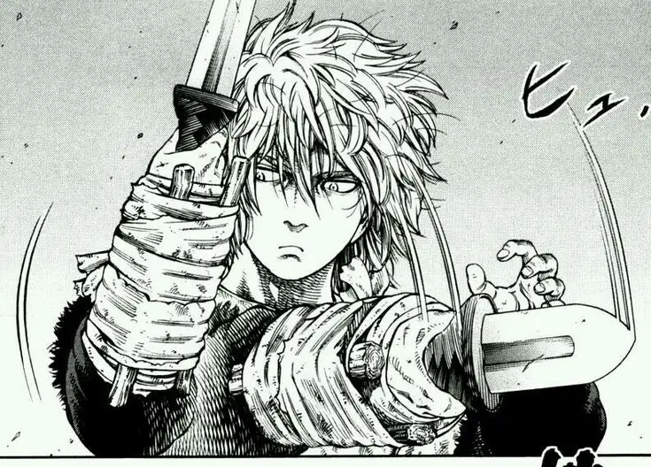 Gambar Thorfinn di Vinland Saga season 2