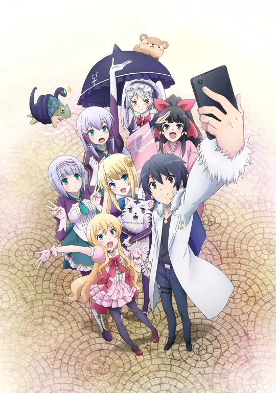 Adegan anime Isekai wa Smartphone