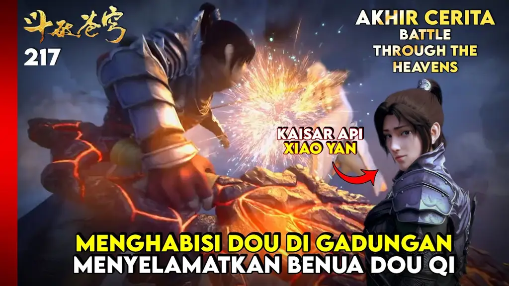 Xiao Yan, tokoh utama dalam Battle Through The Heavens