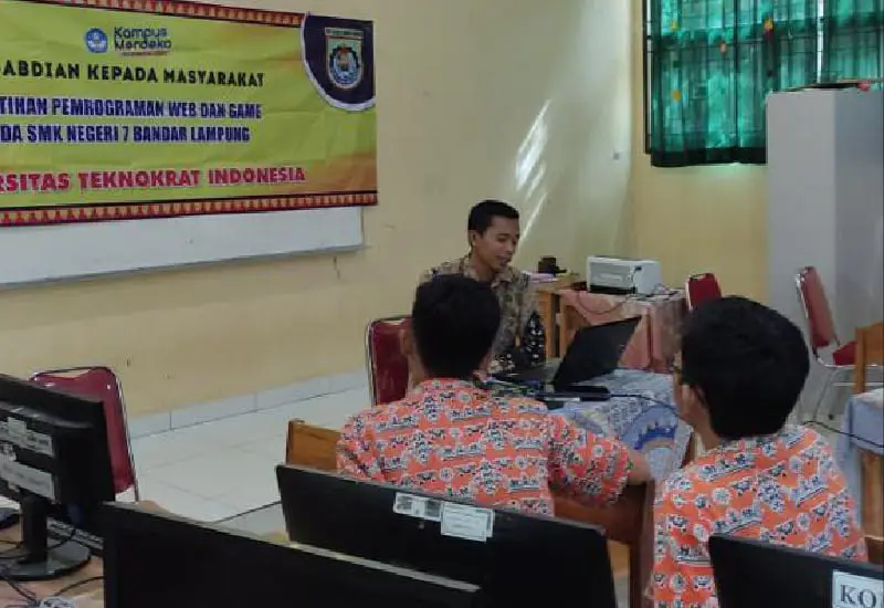 Peta menuju SMKN 7 Bandar Lampung