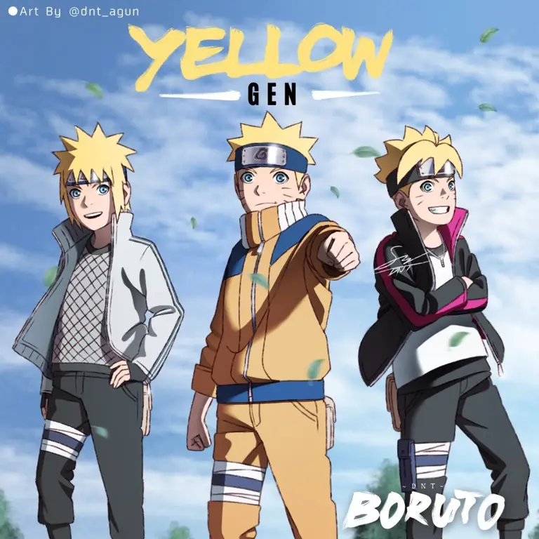 Naruto dan Boruto bersama-sama