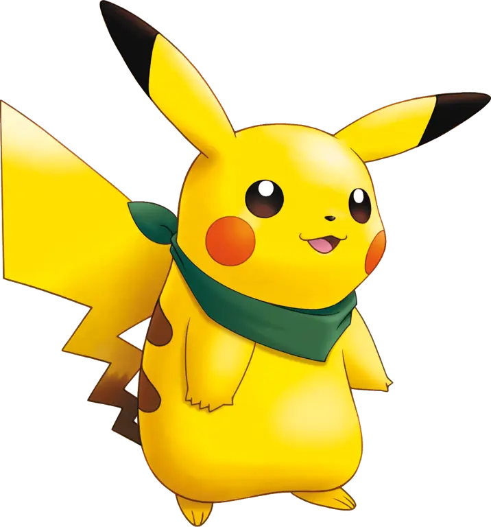 Gambar Pikachu yang lucu