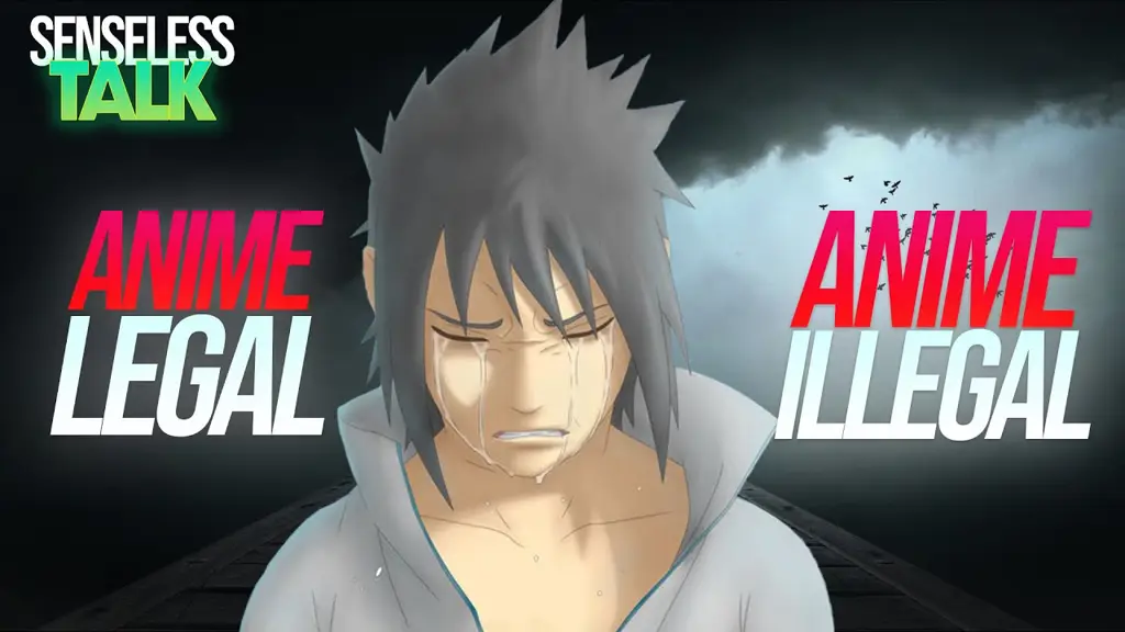 Perbandingan mengunduh anime legal dan ilegal