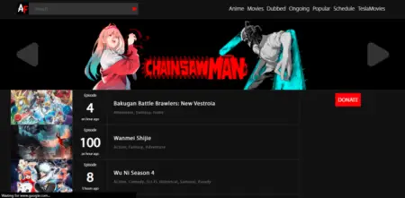 Perbandingan berbagai platform streaming anime