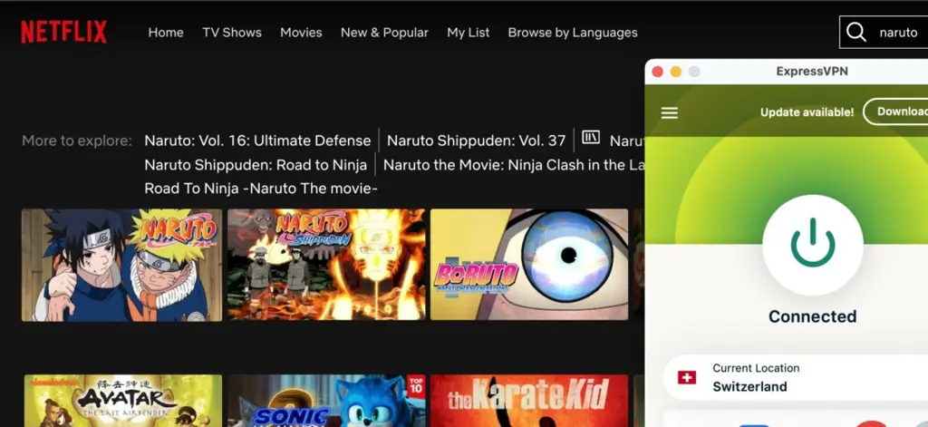 Perbandingan beberapa platform streaming untuk menonton Naruto