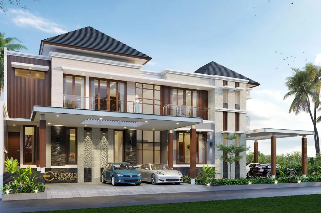 Gedung apartemen modern di Bandar Lampung