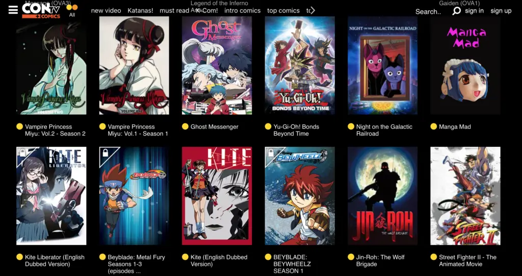 Pilihan streaming anime yang legal