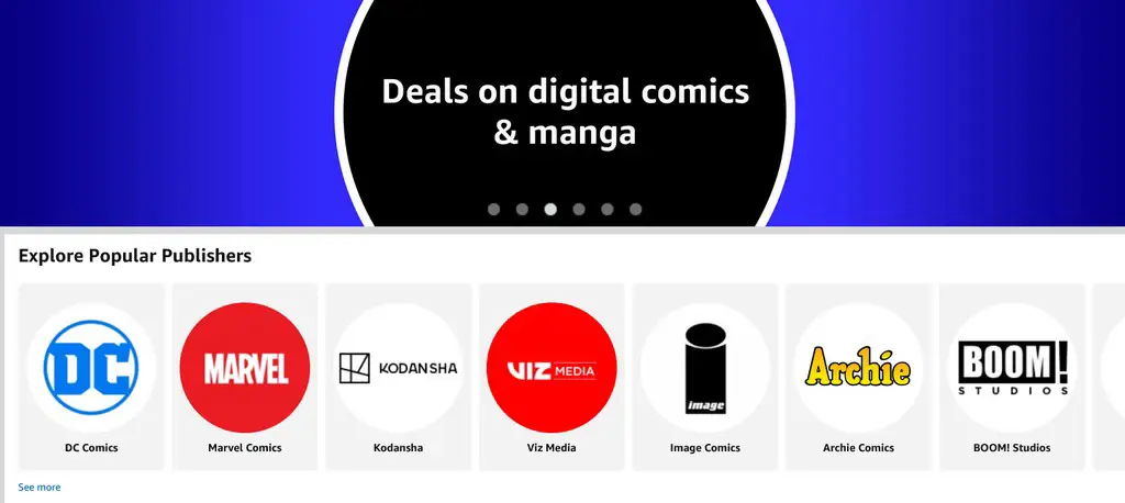 Berbagai platform baca komik online terbaik