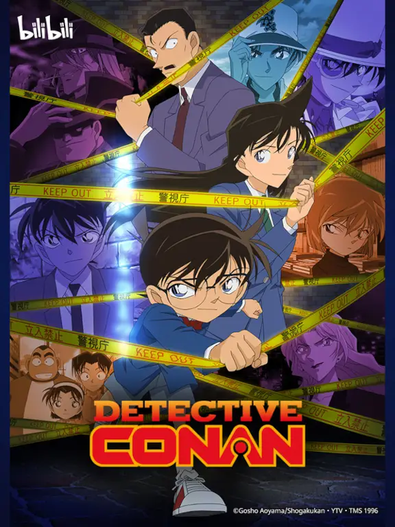 Berbagai platform streaming untuk menonton anime Conan