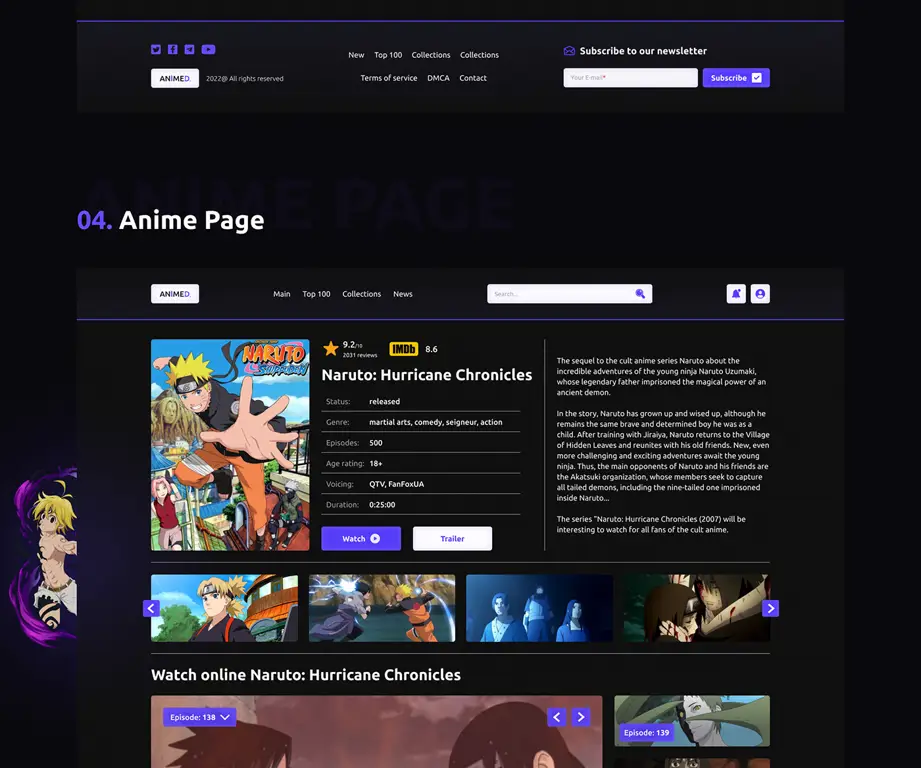 Logo berbagai platform streaming anime yang legal dan resmi