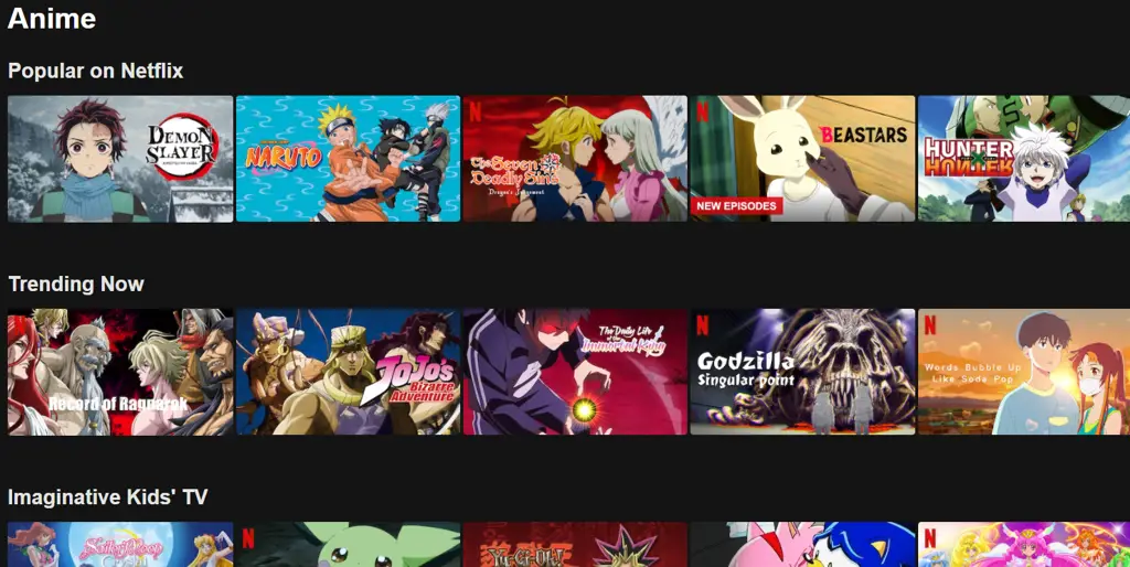 Platform Streaming Anime Resmi Logo berbagai platform streaming anime terkenal
