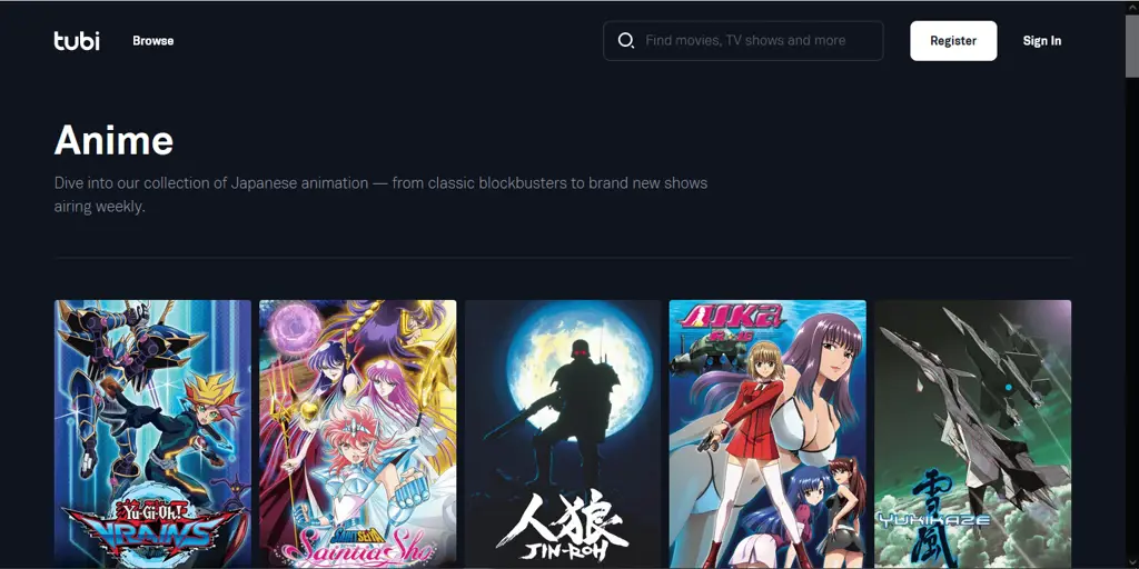 Gambar berbagai platform streaming anime yang aman dan legal