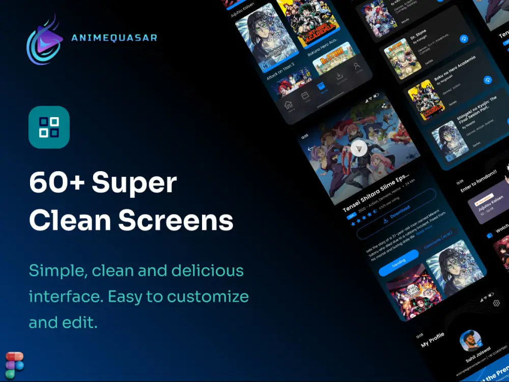 Gambar berbagai platform streaming anime populer