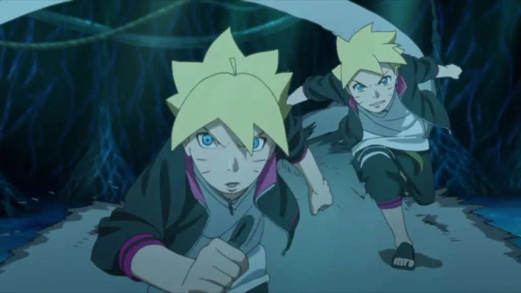 Gambar berbagai platform streaming legal anime Boruto